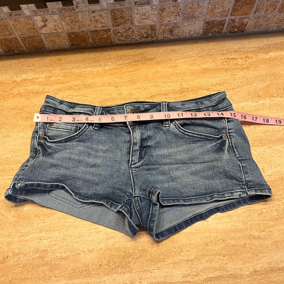O’Neill Denim Jean Surf Short Shorts Size 7 - Picture 2 of 5